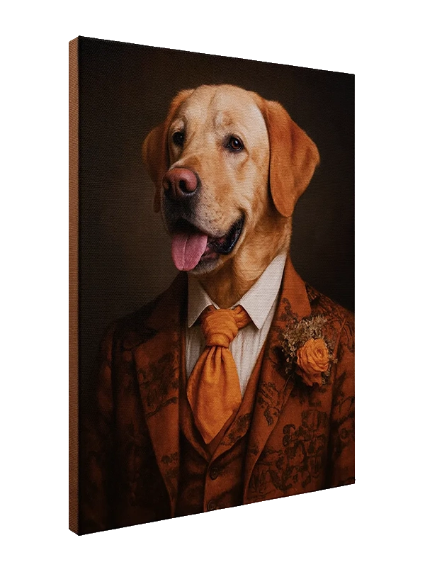 labrador victorien toile