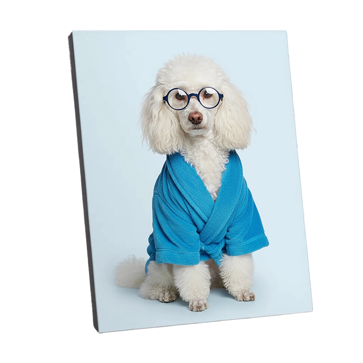 Portrait personnalisé d'un Caniche Spa sur Toile châssis, créé par Mon Animal est Fantastique