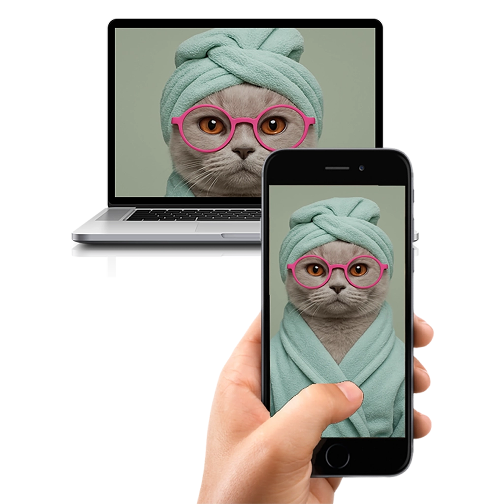 Portrait British Shorthair Spa personnalisable Numérique, créé par Mon Animal est Fantastique