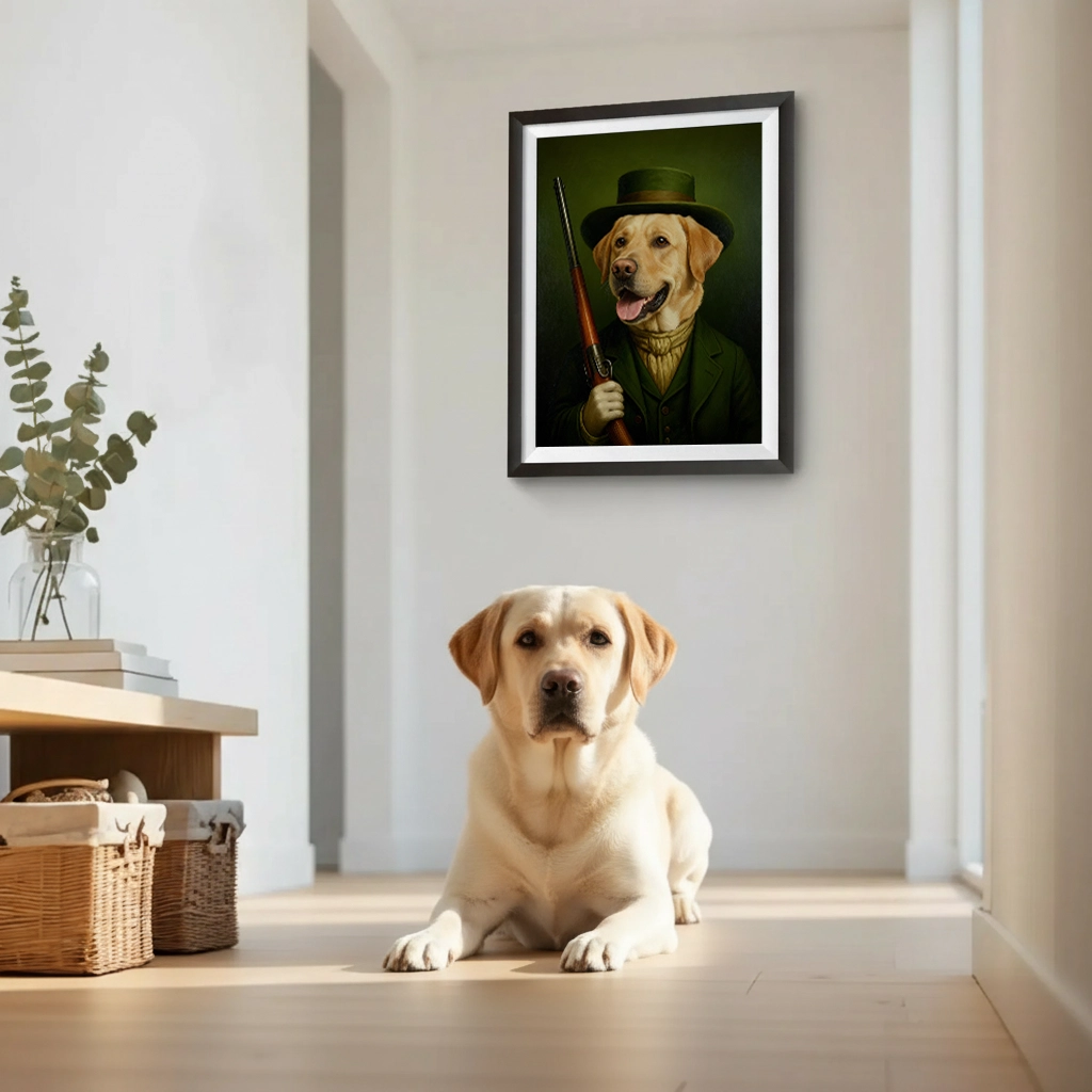 Portrait Labrador Métiers personnalisable, créé par Mon Animal est Fantastique