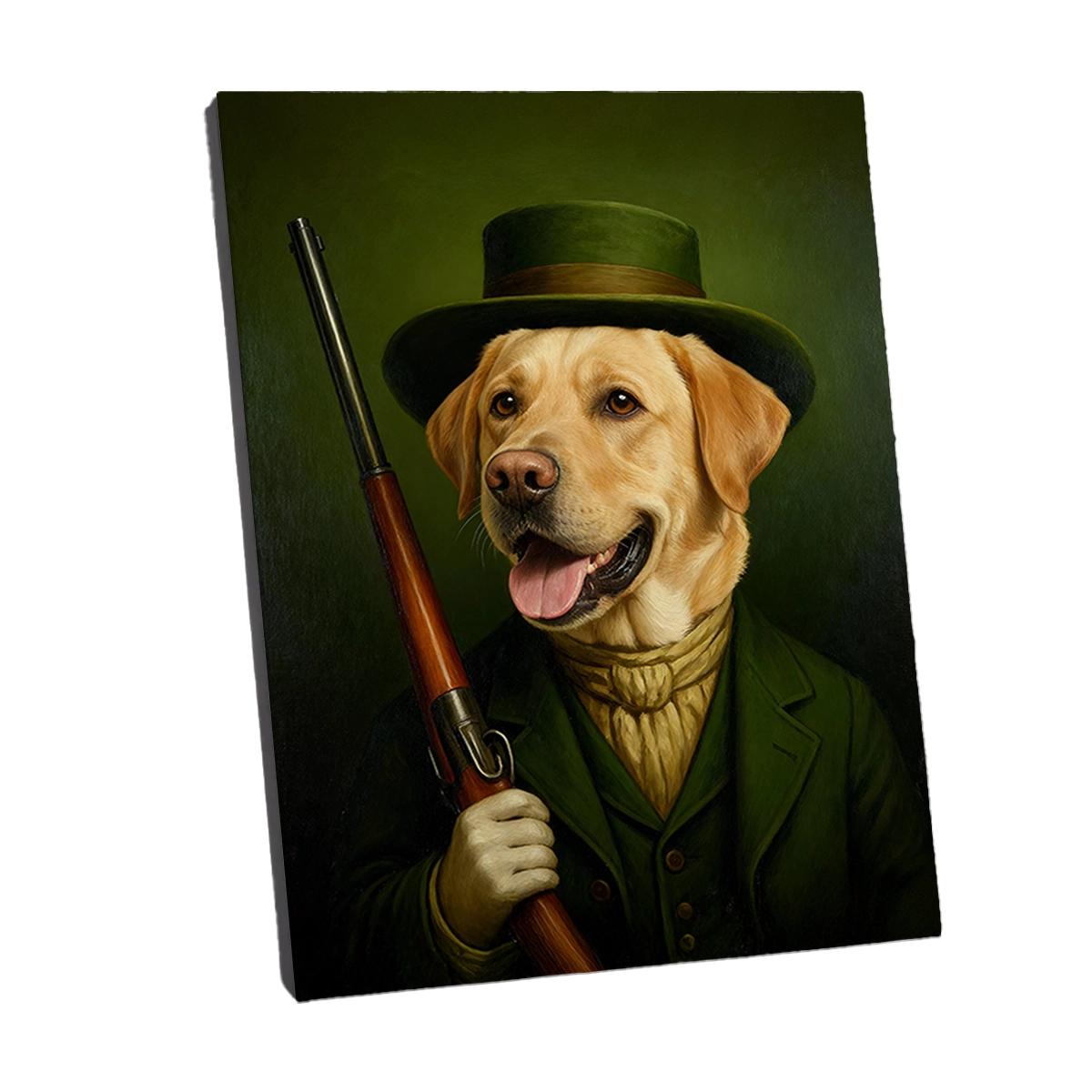 Portrait Labrador Métiers personnalisable Toile châssis, créé par Mon Animal est Fantastique